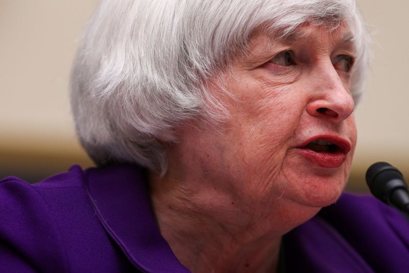 U.S. Treasury Secretary Janet Yellen testifies before House Financial Services
