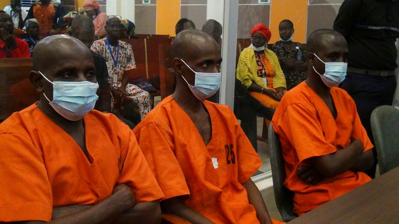 Trial of the three members of the Central African Republic