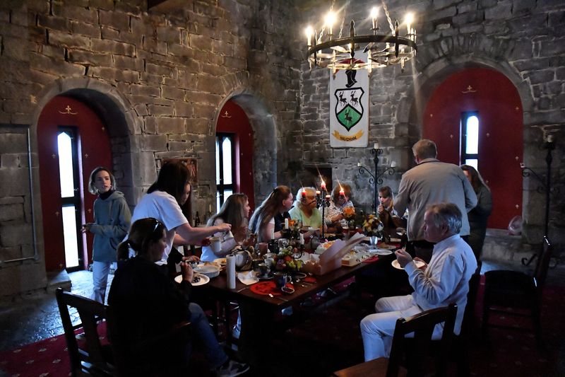 Owner of 15th Century Ballindooley Castle, offers his medieval home