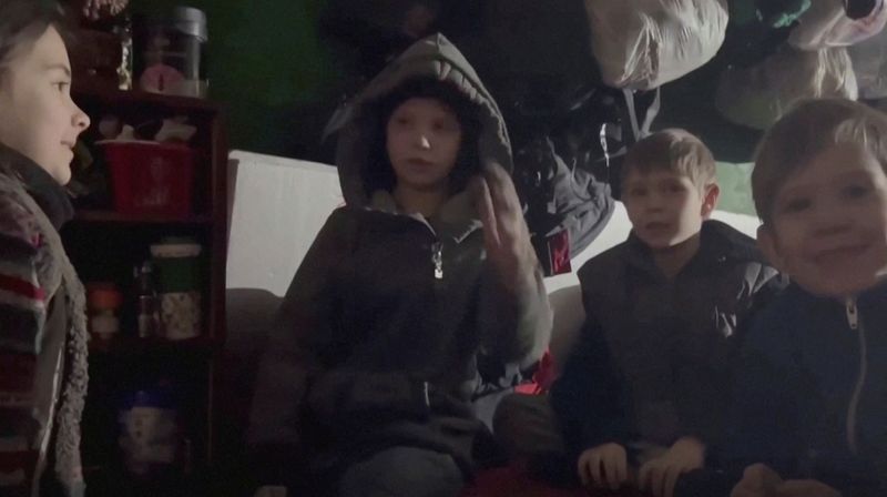 Civilians take shelter in Azovstal steelworks’ bunker in Mariupol