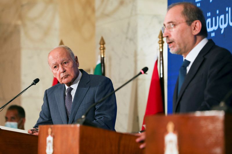 News conference following Arab Ministerial Committee meeting in Amman