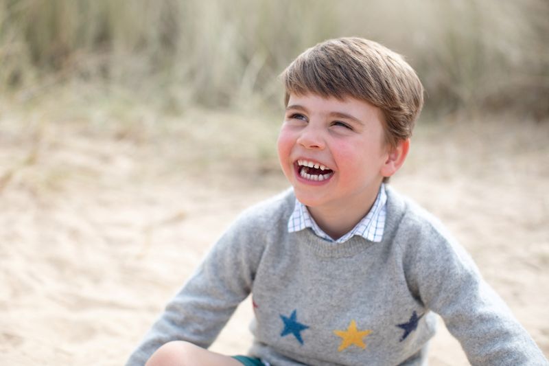 Britain’s Prince Louis turns four
