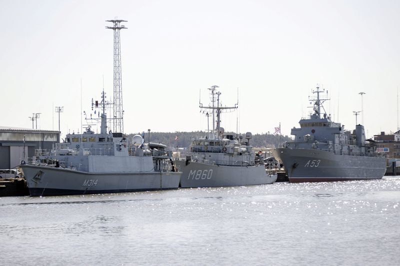 NATO warships arrive on Finnish coast to train with Finns,