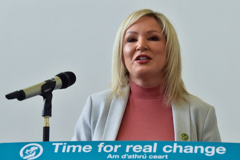 Sinn Fein launches the party’s Manifesto for the Assembly election,