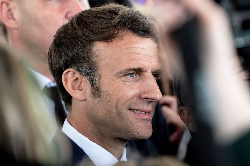 French President Macron visits Hautes-Pyrenees region