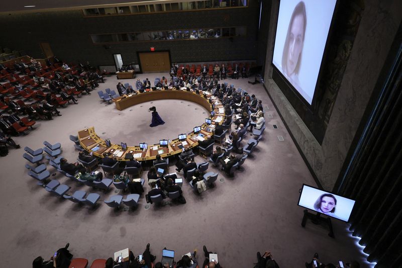 The United Nations Security Council meets, amid Russia’s invasion of