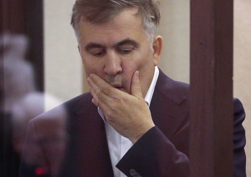 FILE PHOTO: Trial of Georgia’s ex-president Mikheil Saakashvili in Tbilisi
