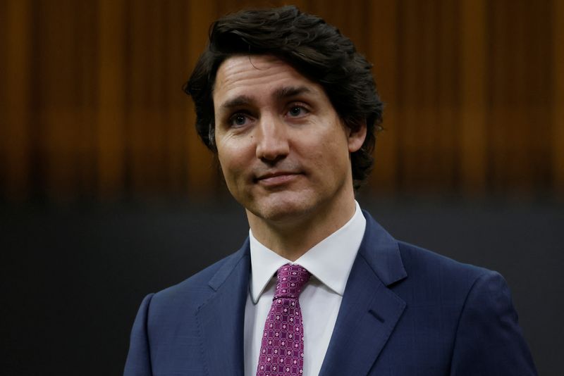 FILE PHOTO: Canada’s Prime Minister Justin Trudeau participates in Question