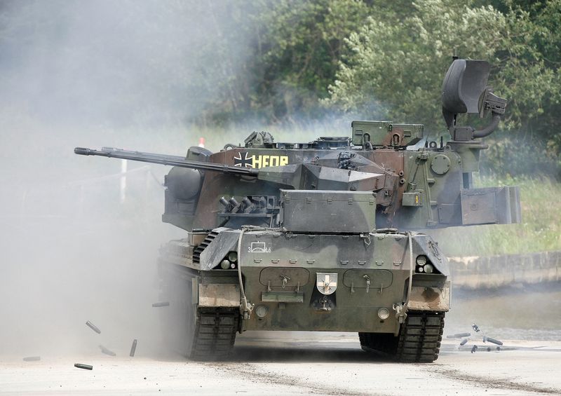 FILE PHOTO: Gepard antiaircraft tank of the German armed forces