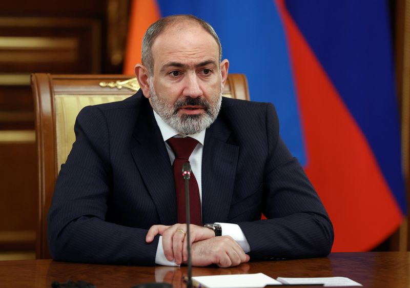 Russia’s Prime Minister Mikhail Mishustin meets Armenian Prime Minister Nikol