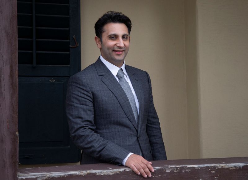 Poonawalla, CEO of Serum Institute of India poses after an