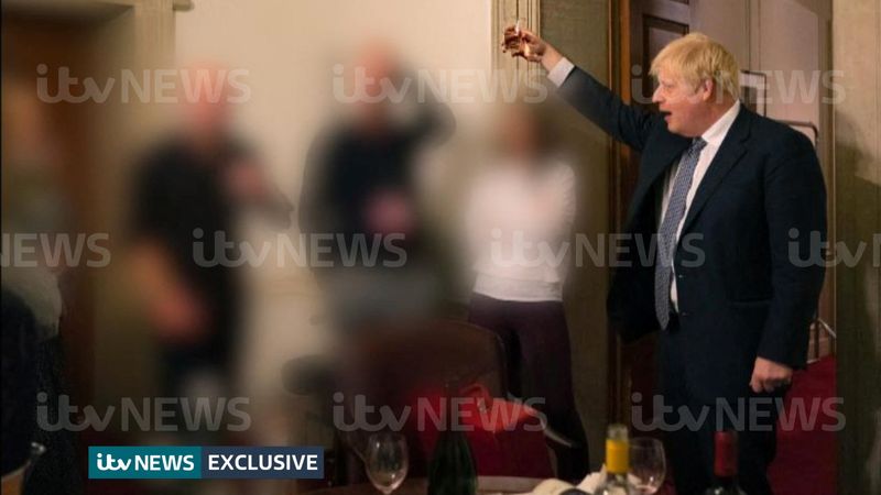 FILE PHOTO: A handout picture shows British Prime Minister Boris
