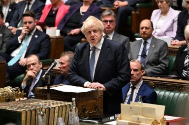 British Prime Minister Boris Johnson’s statement on the Sue Gray